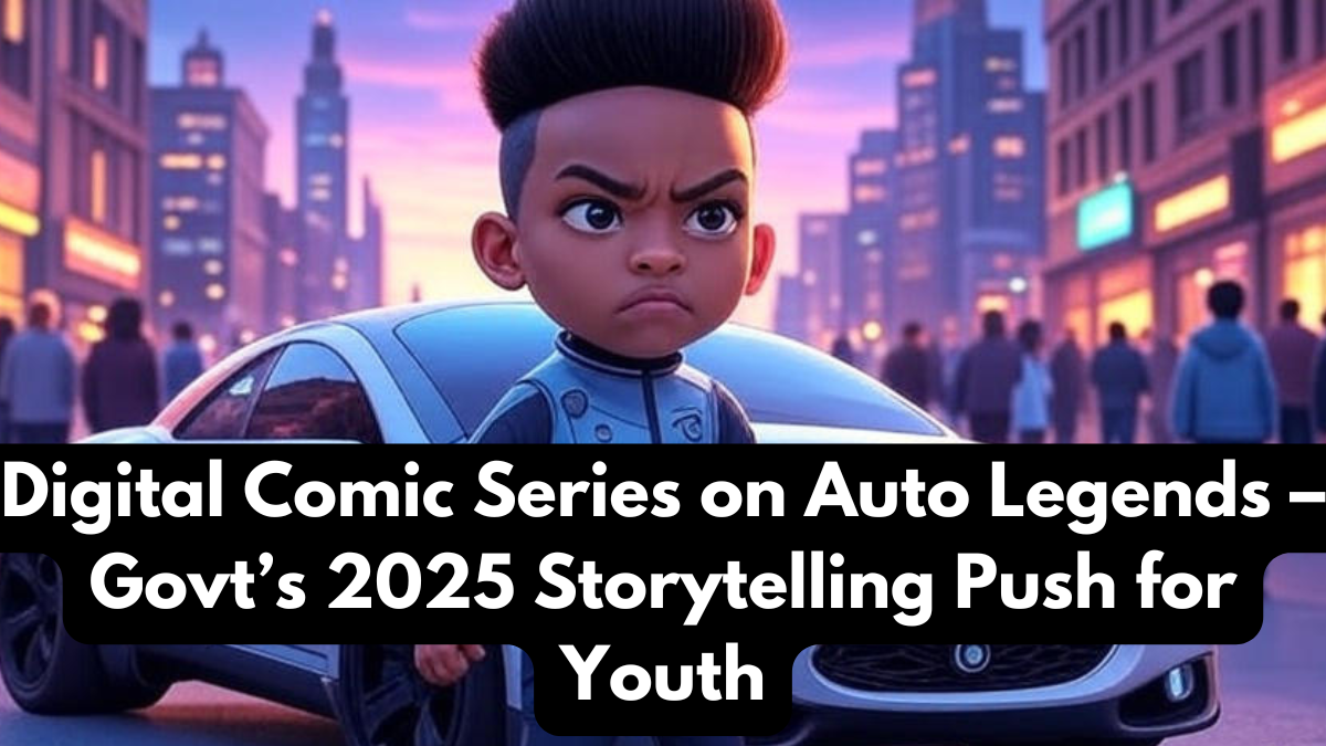 Digital Comic Series on Auto Legends – Govt’s 2025 Storytelling Push for Youth