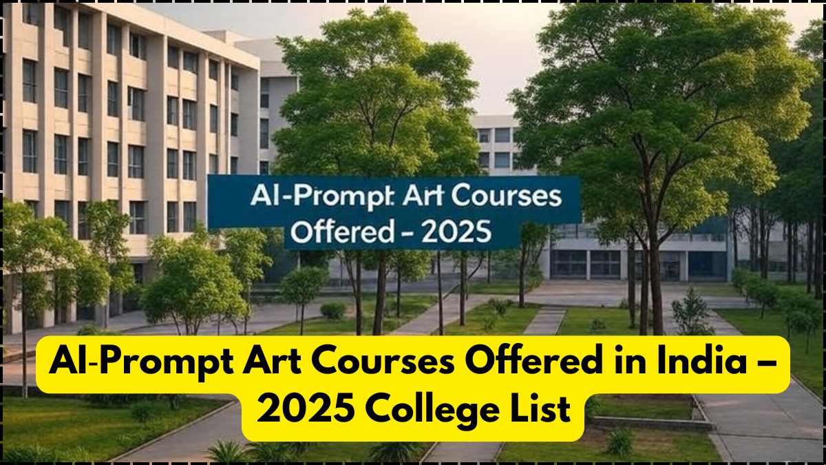 AI‑Prompt Art Courses Offered in India – 2025 College List