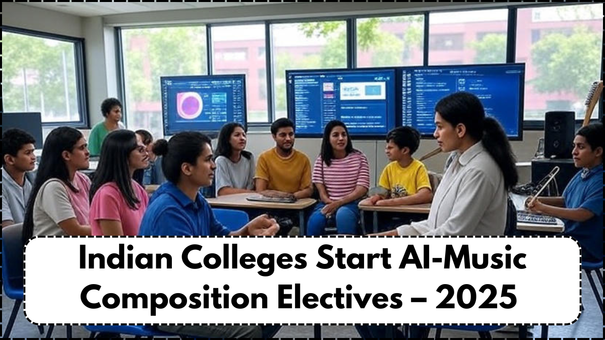 Indian Colleges Start AI-Music Composition Electives – 2025 Course Details