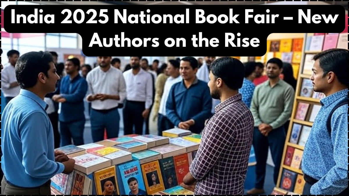 India 2025 National Book Fair – New Authors on the Rise