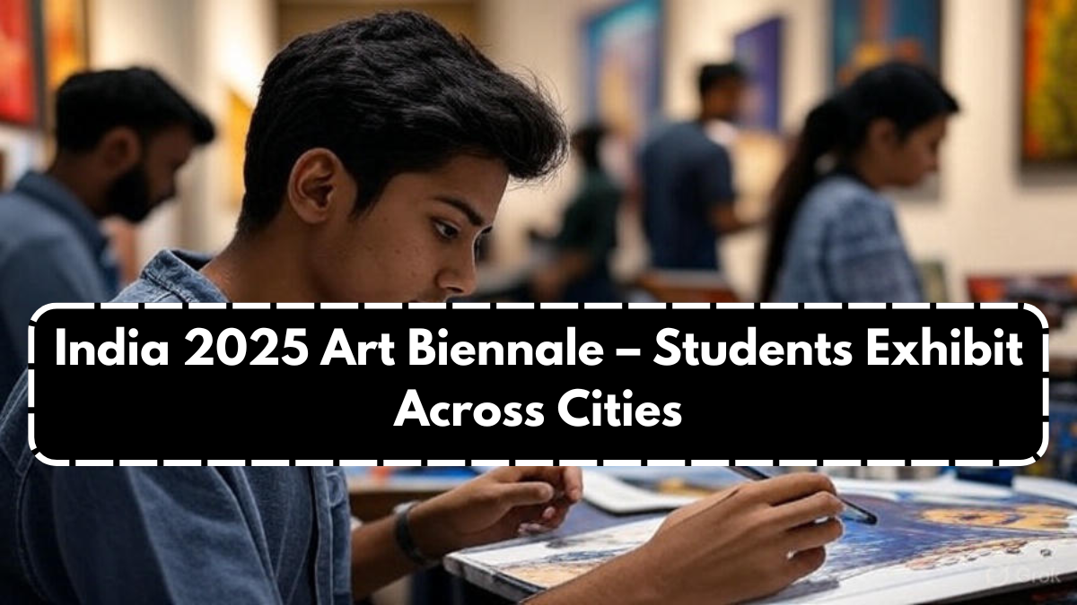 India 2025 Art Biennale – Students Exhibit Across Cities