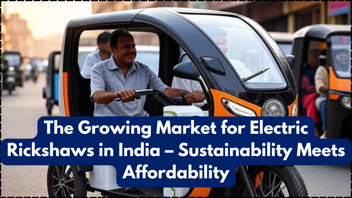 The Growing Market for Electric Rickshaws in India – Sustainability Meets Affordability